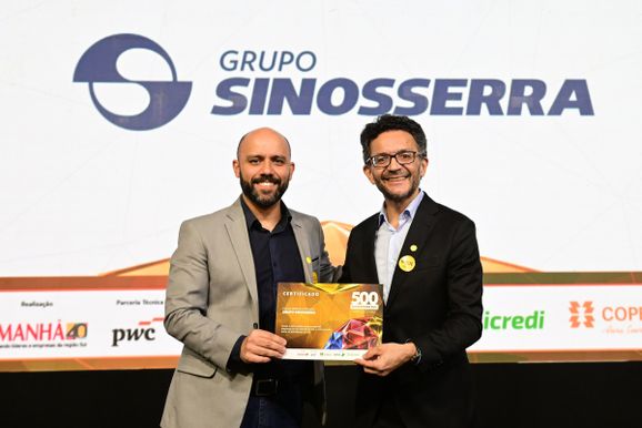 Com origem em Canela, Grupo Sinosserra avan&ccedil;a entre as 500 maiores empresas do Sul