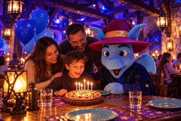 Hector, o Mago Drag&atilde;o, cria novas experi&ecirc;ncias na comemora&ccedil;&atilde;o de 7 anos de anivers&aacute;rio