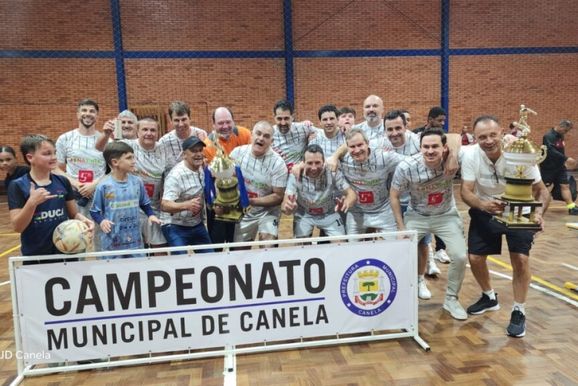 Inscri&ccedil;&otilde;es para o Campeonato Municipal de Futsal S&ecirc;nior de Canela v&atilde;o at&eacute; 28 de outubro