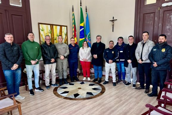 Prefeitura de Taquara inicia expans&atilde;o do sistema de videomonitoramento do munic&iacute;pio