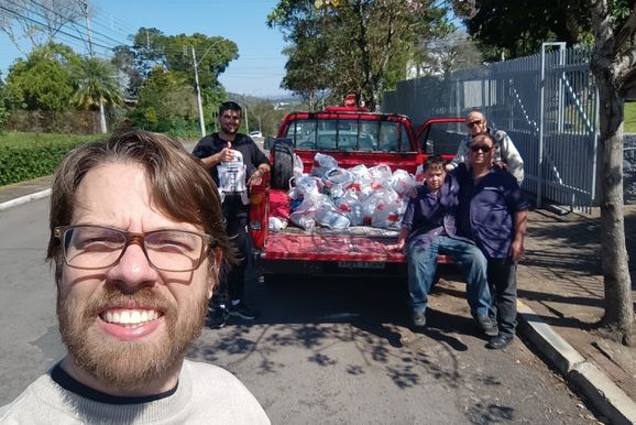 A&ccedil;&atilde;o Social da Congrega&ccedil;&atilde;o Luterana Redentor arrecada centenas de produtos em Igrejinha