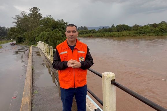 Forte vendaval atinge o munic&iacute;pio de Parob&eacute; e deixa mais de 1,6 mil pessoas afetadas