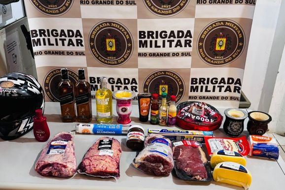 Motociclista &eacute; preso por furtos em estabelecimentos comerciais de Igrejinha e Taquara