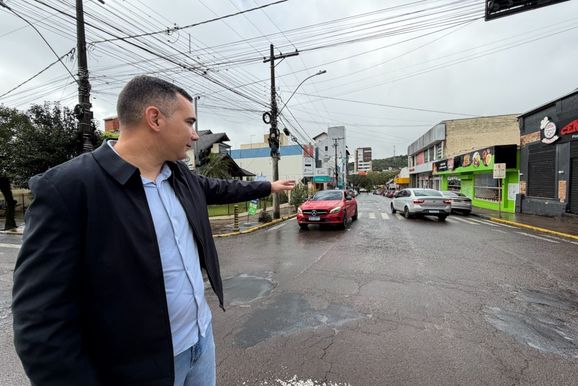 Parob&eacute; inicia revitaliza&ccedil;&atilde;o da Rua Jo&atilde;o Correa focando em acessibilidade e seguran&ccedil;a