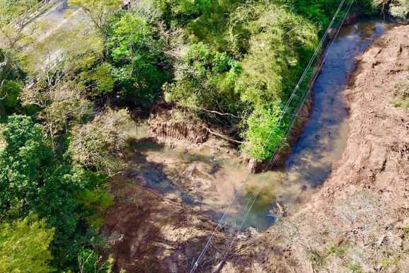 Prefeitura de Taquara conclui trabalhos de desassoreamento em mais um arroio do munic&iacute;pio