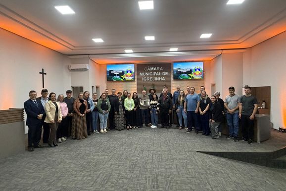 C&acirc;mara de Igrejinha homenageia o Sindicato dos Trabalhadores Agricultores Familiares