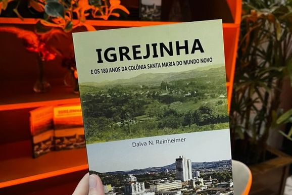 Escritora lan&ccedil;a livro que resgata a hist&oacute;ria de Igrejinha e os 180 anos da Imigra&ccedil;&atilde;o Alem&atilde;