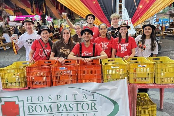 Seniorentag arrecada 5,3 toneladas de alimentos para Hospital Bom Pastor em Igrejinha