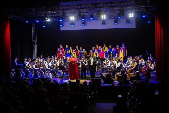 Evento solid&aacute;rio expressa m&uacute;sica como instrumento e fraternidade como prop&oacute;sito em Taquara