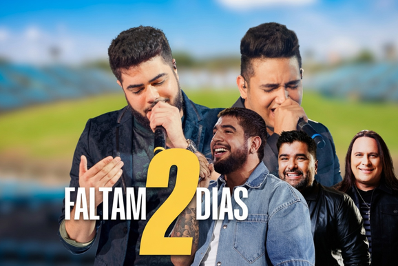 Contagem regressiva: faltam apenas 2 dias para o show de Henrique & Juliano e Nattan