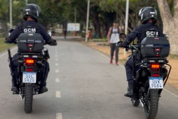 Guarda Municipal amplia patrulhamento no Parque Ipanema com novas motos em Ipatinga