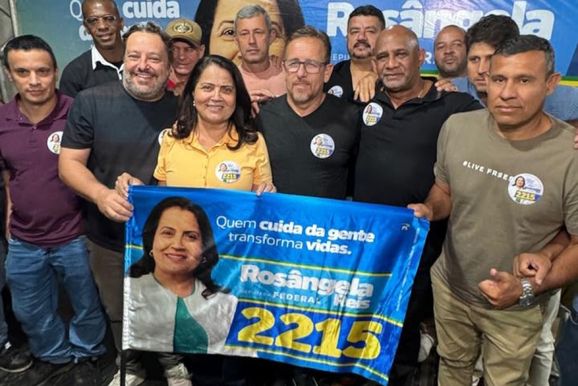 Ros&acirc;ngela Reis inicia campanha &agrave; reelei&ccedil;&atilde;o com evento e adesiva&ccedil;o em Tim&oacute;teo