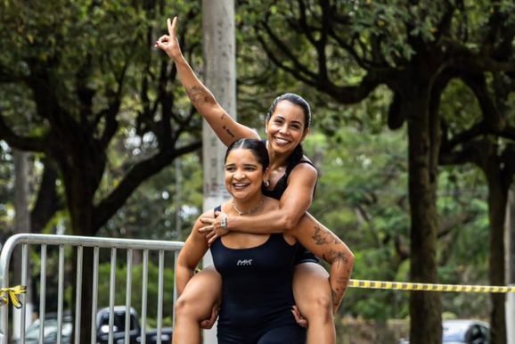 Tim&oacute;teo sedia primeira edi&ccedil;&atilde;o do Alpha Fitness Racing no Gin&aacute;sio Iorque Jos&eacute; Martins