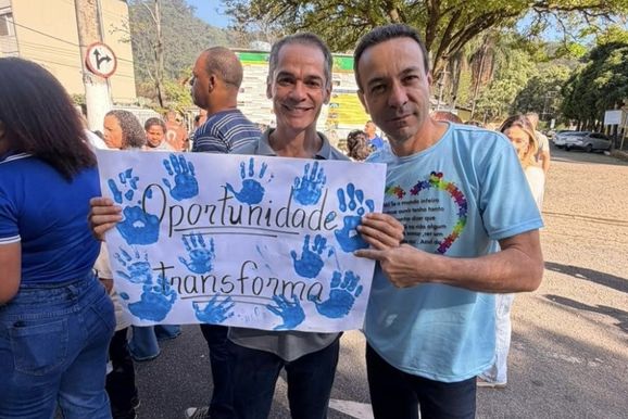 Vereador Daniel do Bem participa de Caminhada da Inclus&atilde;o em Tim&oacute;teo