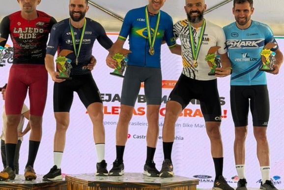 Ciclista de Tim&oacute;teo conquista medalha de bronze em Campeonato Brasileiro