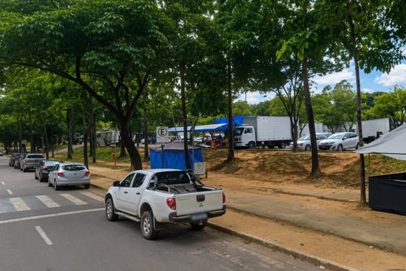 Homem morre ap&oacute;s atropelamento por caminh&atilde;o no Parque Ipanema, em Ipatinga