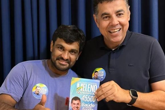 Vereador de Santana do Para&iacute;so apoia Heleno do Hospital para deputado estadual