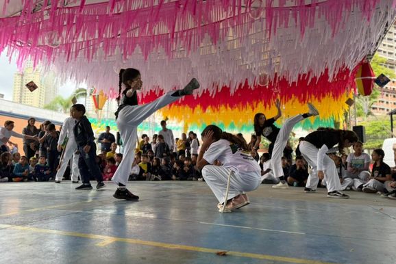 Ritmo, cultura e aprendizado marcam Mostra Pedag&oacute;gica de Capoeira em Itapema