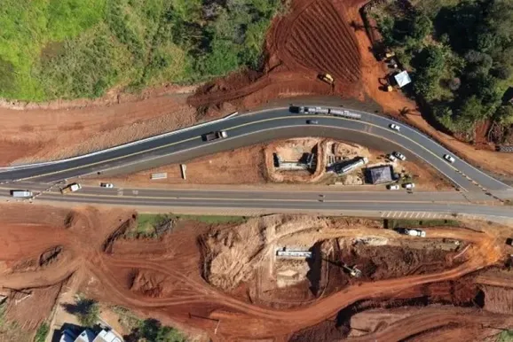 EPR Litoral Pioneiro inicia obras em viadutos da duplica&ccedil;&atilde;o da BR-153