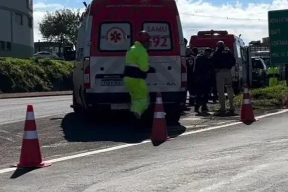 ​Idoso de 80 anos morre atropelado na BR-369 no Norte Pioneiro