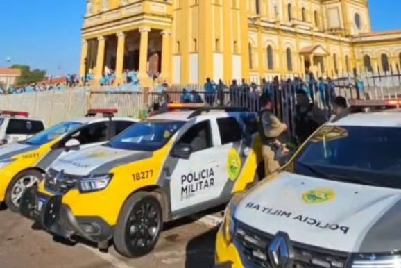 ​Pol&iacute;cia Militar garante seguran&ccedil;a na Peregrina&ccedil;&atilde;o de S&atilde;o Miguel Arcanjo
