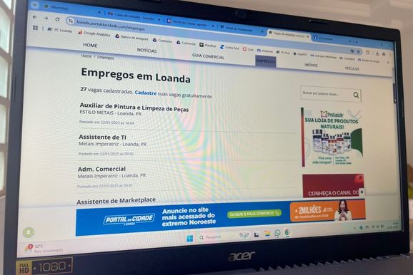 Empresas podem divulgar vagas de emprego de gra&ccedil;a no Portal da Cidade