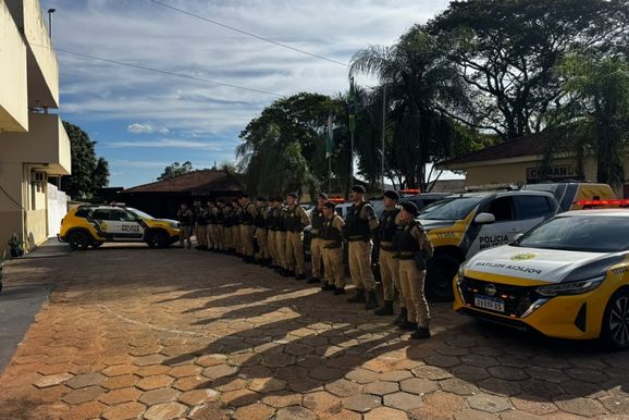 Policiais Militares refor&ccedil;am patrulhamento na regi&atilde;o de Loanda
