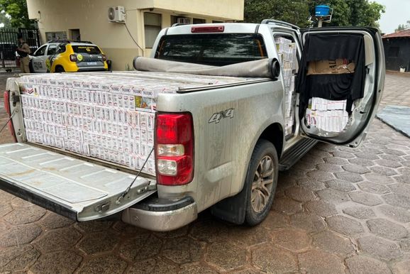 2 mil pacotes de cigarros contrabandeados s&atilde;o apreendidos em Diamante do Norte