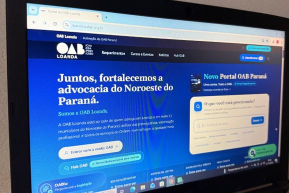 OAB de Loanda atualiza site e adota vers&atilde;o mais moderna