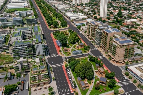Lucas do Rio Verde planeja transformar atual BR-163 em ampla e moderna avenida