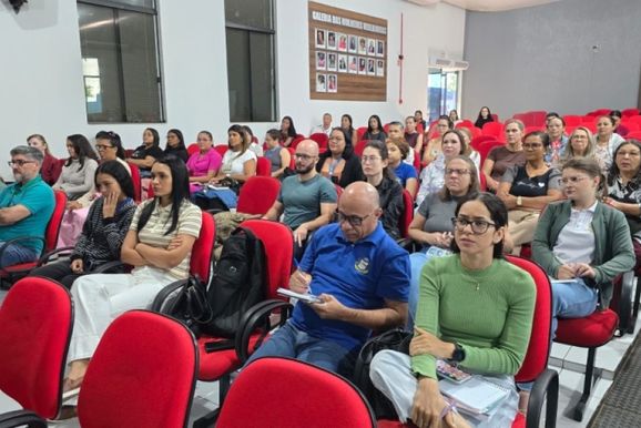 Servidores da Sa&uacute;de participam de treinamento sobre o novo sistema de gest&atilde;o
