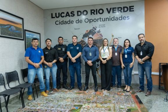 Modelo de seguran&ccedil;a p&uacute;blica de Lucas &eacute; apresentado a comitiva de Primavera do Leste
