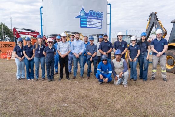 Saae d&aacute; in&iacute;cio &agrave;s obras de rede de esgoto em dois bairros de Lucas do Rio Verde