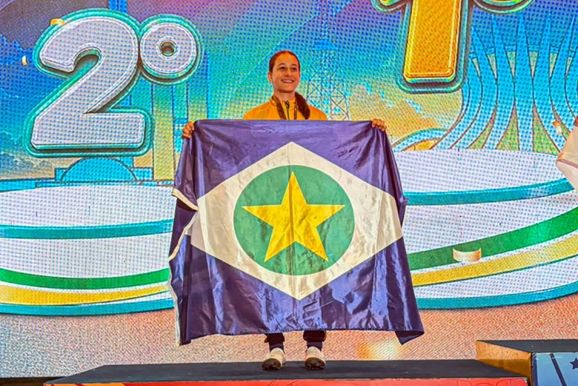 Atleta de Lucas do Rio Verde conquista p&oacute;dio in&eacute;dito para MT nos Jogos Escolares