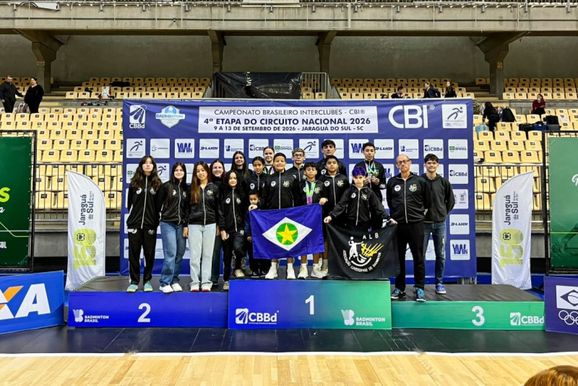 Badminton de Lucas do Rio Verde conquista ouro e prata no Circuito Brasileiro Interclubes