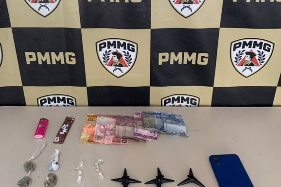 Homem &eacute; preso com drogas durante a&ccedil;&atilde;o da PM em Itabirito