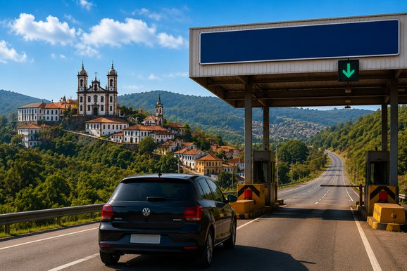 Viagem entre BH e Mariana ter&aacute; ped&aacute;gio de R$ 22,32 a partir de 2027
