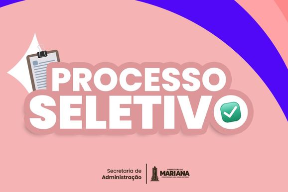 Mariana abre processo seletivo com cadastro reserva para cinco cargos