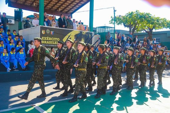 Dia do Soldado &eacute; celebrado com ato c&iacute;vico no Tiro de Guerra de Mirassol