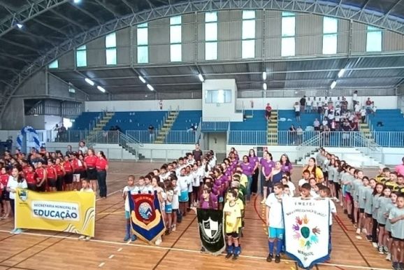 Darcy Am&acirc;ncio leva o t&iacute;tulo geral dos Jogos Interescolares de Mirassol