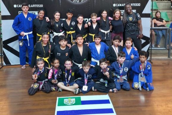 Mirassol fatura 38 medalhas no Circuito do Interior de Jiu-Jitsu em Rio Preto