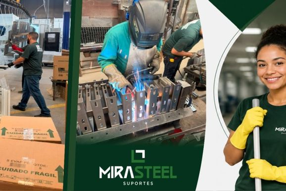 Mirasteel abre vagas em Mirassol com destaque para servi&ccedil;os gerais de limpeza