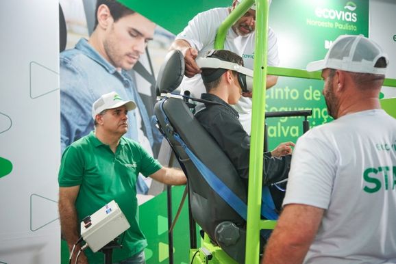 Simulador de Impacto chega ao centro de Rio Preto para alertar motoristas