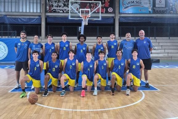 Basquete Sub-16 de Mirassol vence quatro jogos e avan&ccedil;a na Copa Estadual