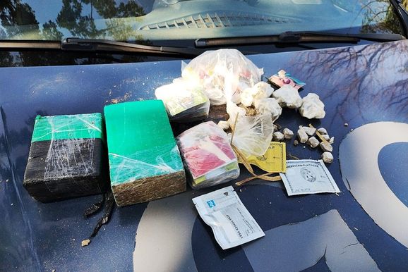 C&atilde;o farejador encontra mais de 1 kg de maconha escondido em mata de Mogi Gua&ccedil;u