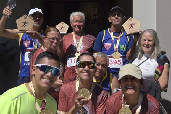 Corredores de Mogi Mirim conquistam cinco trof&eacute;us em prova em Andradas