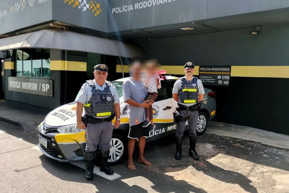 Crian&ccedil;a de 4 anos &eacute; retirada do meio da SP-147 e entregue &agrave; fam&iacute;lia