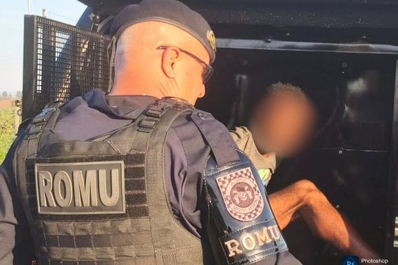 ROMU prende procurado por roubo no Jardim Planalto