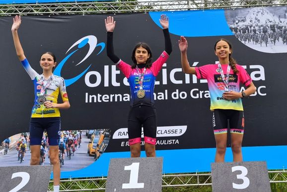 Ciclismo de Mogi Gua&ccedil;u conquista dois bronzes na Volta do ABC