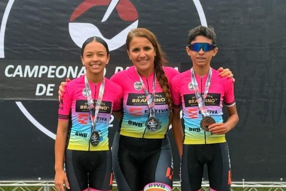 Ciclismo de Mogi Gua&ccedil;u conquista tr&ecirc;s p&oacute;dios no Paulista de Montanha